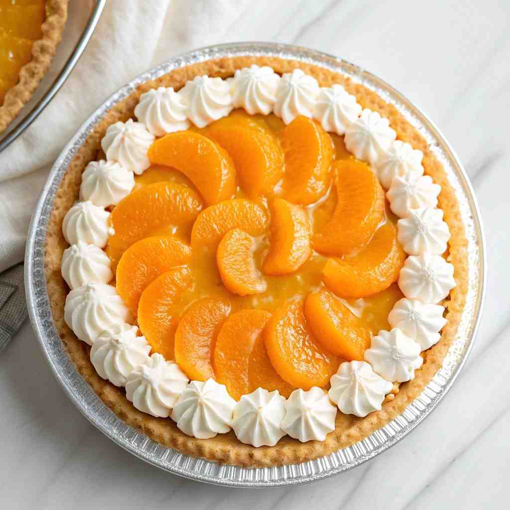 No-Bake Orange Creamsicle Pie