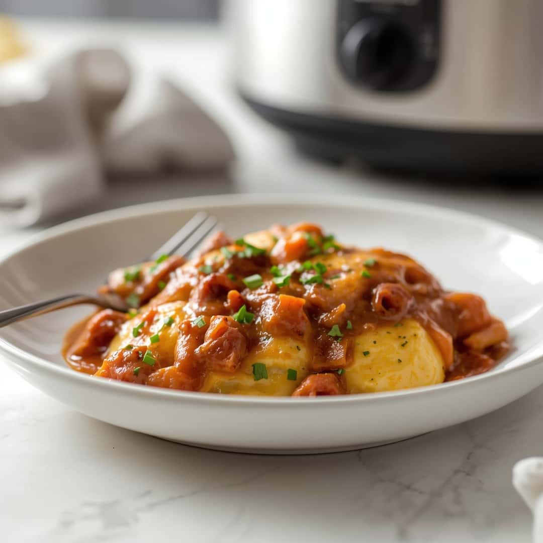 Best Crockpot Pierogi Casserole Kielbasa