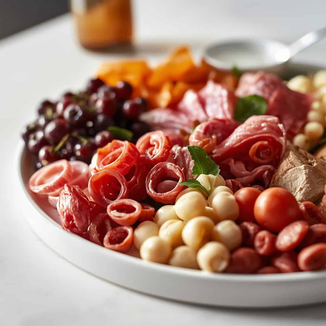 Charcuterie Board Meat Flowers