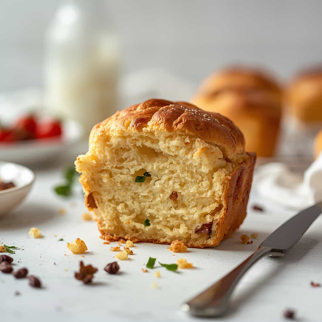 Cheesy Pull Apart Christmas Bread