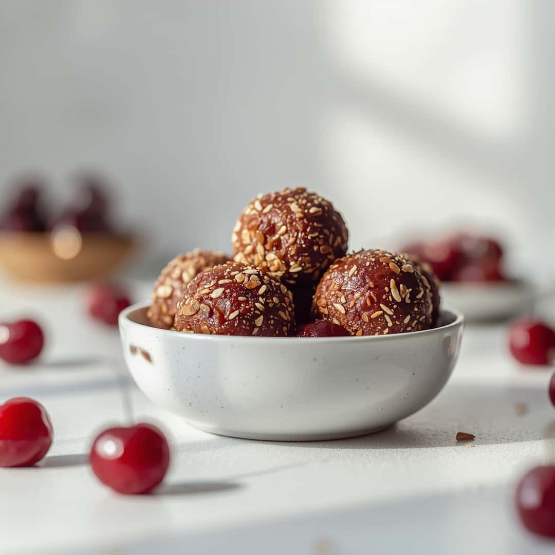 Cherry Bourbon Balls