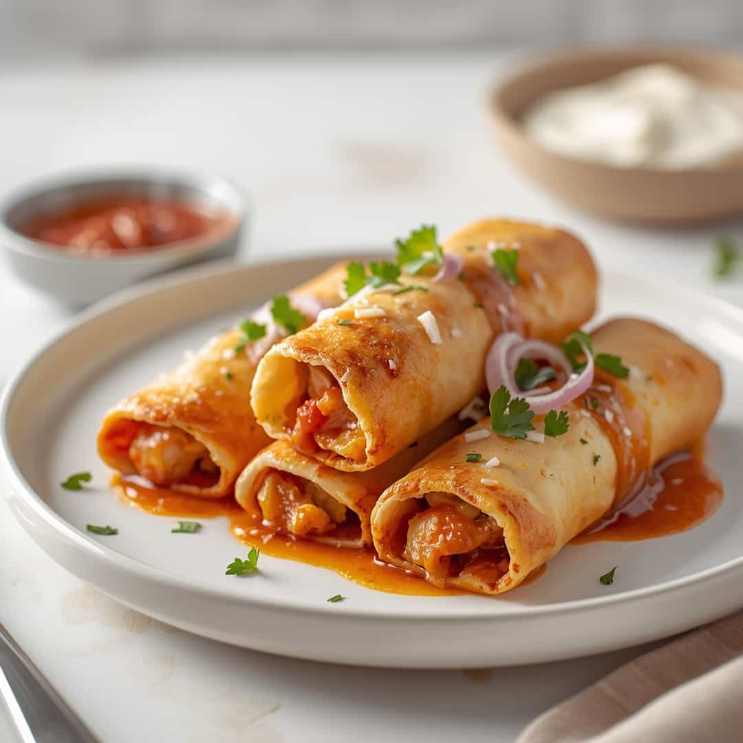 Chicken Chimichangas Recipe