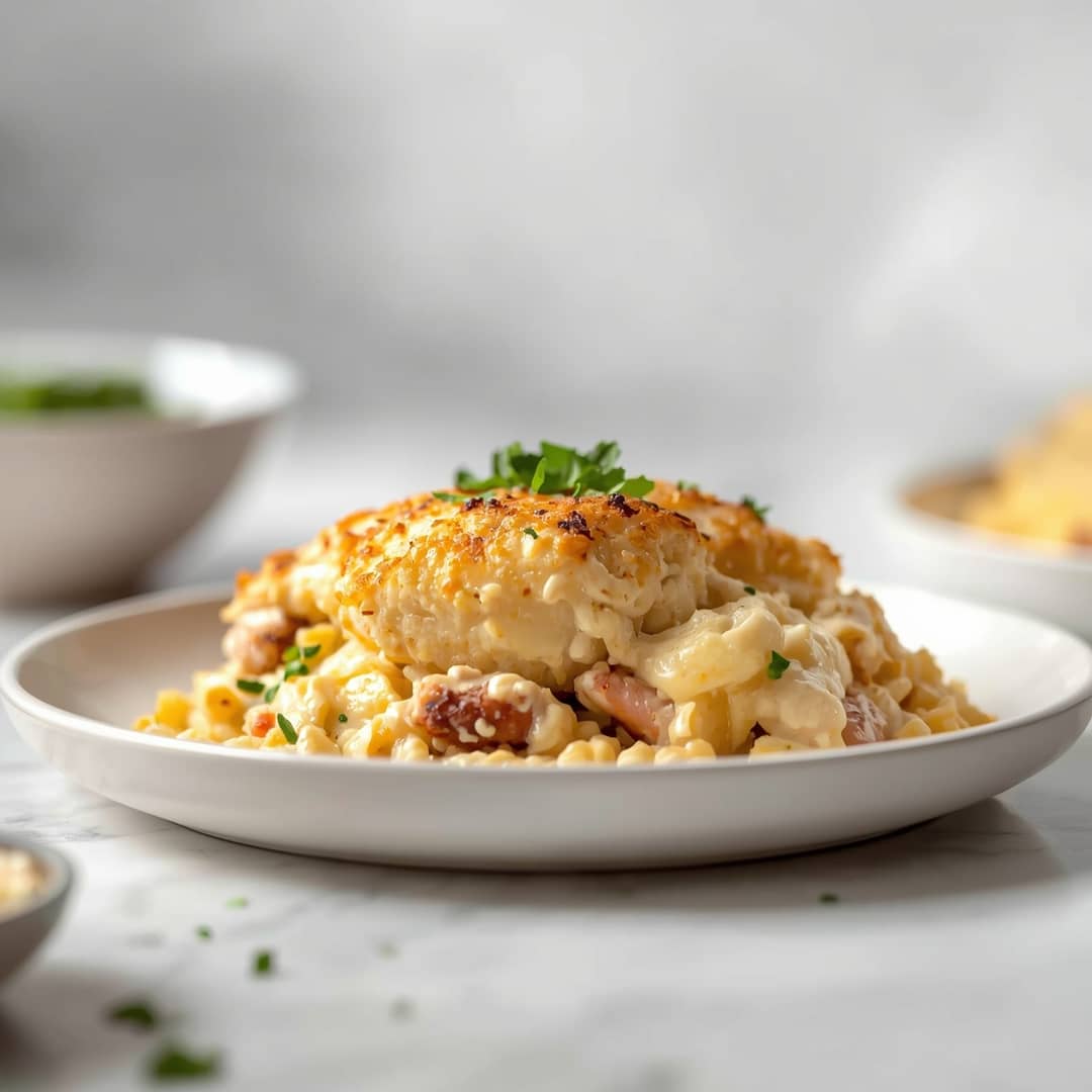 Chicken Cordon Bleu Casserole