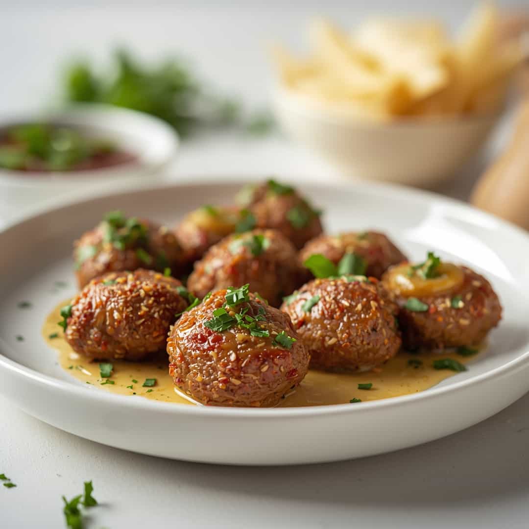 High Protein Garlic Butter Beef Bites