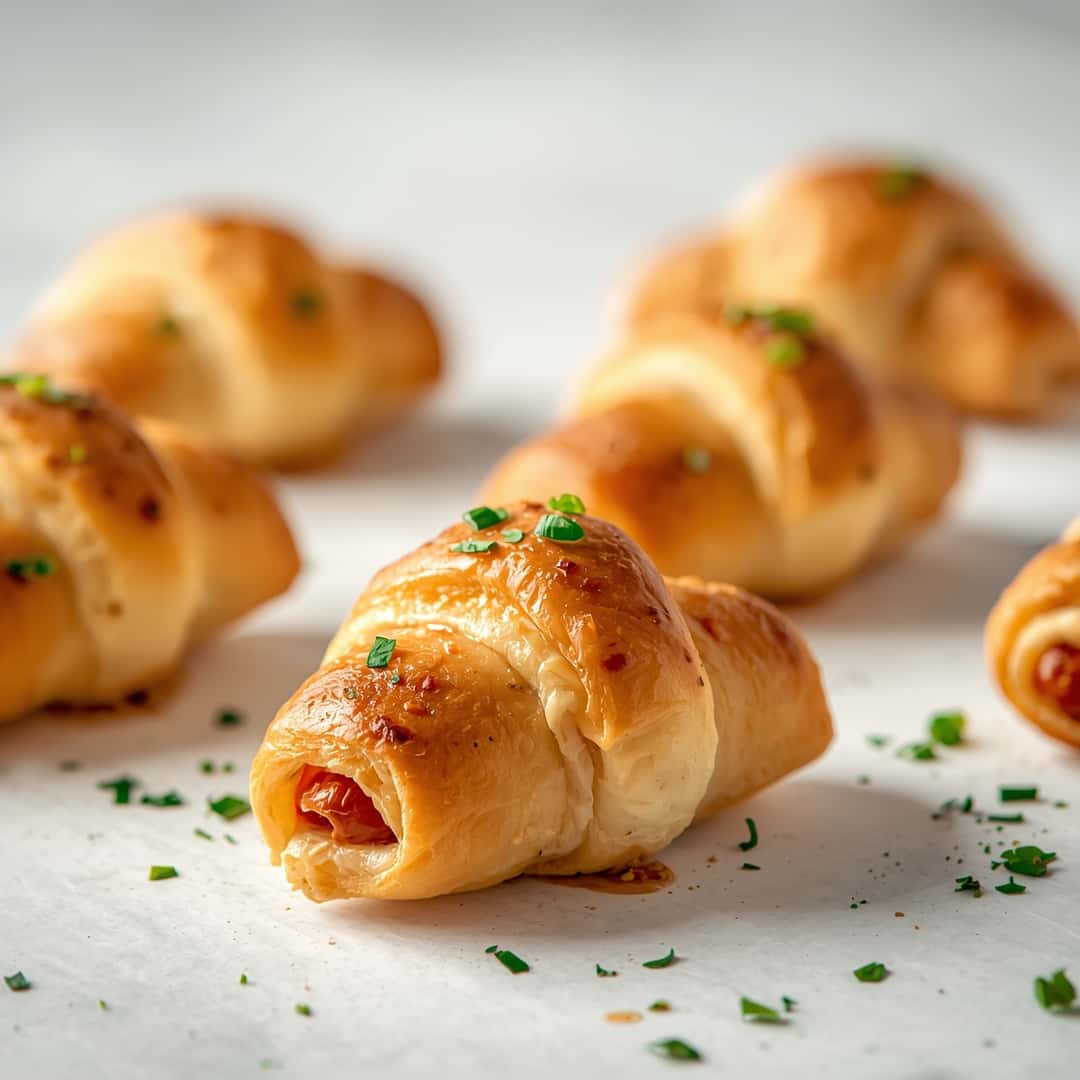 Little Smokies in Crescent Rolls