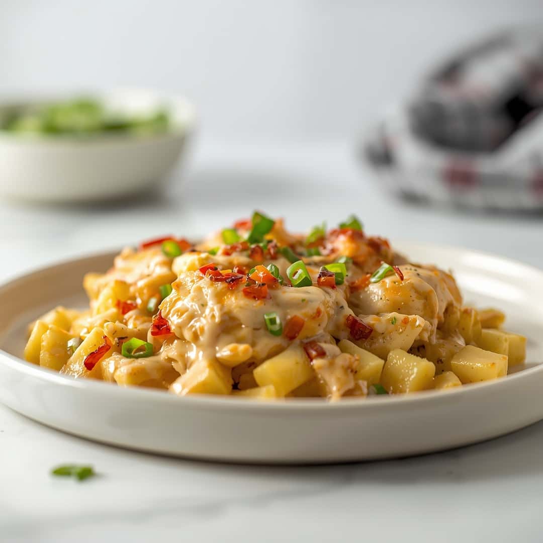 Loaded Potato Ranch Chicken Casserole