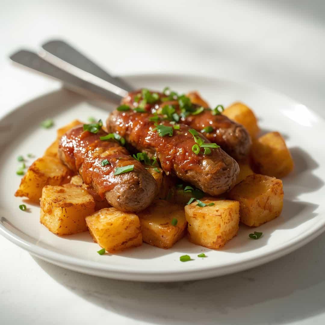 Southern Fried Potatoes Sausage