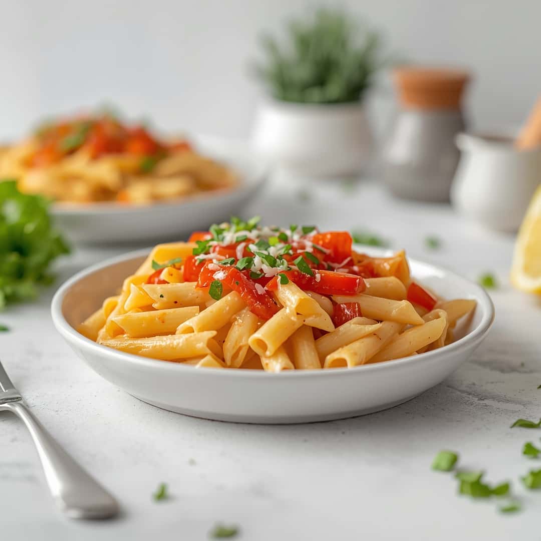 Southwest Alfredo Penne Pasta