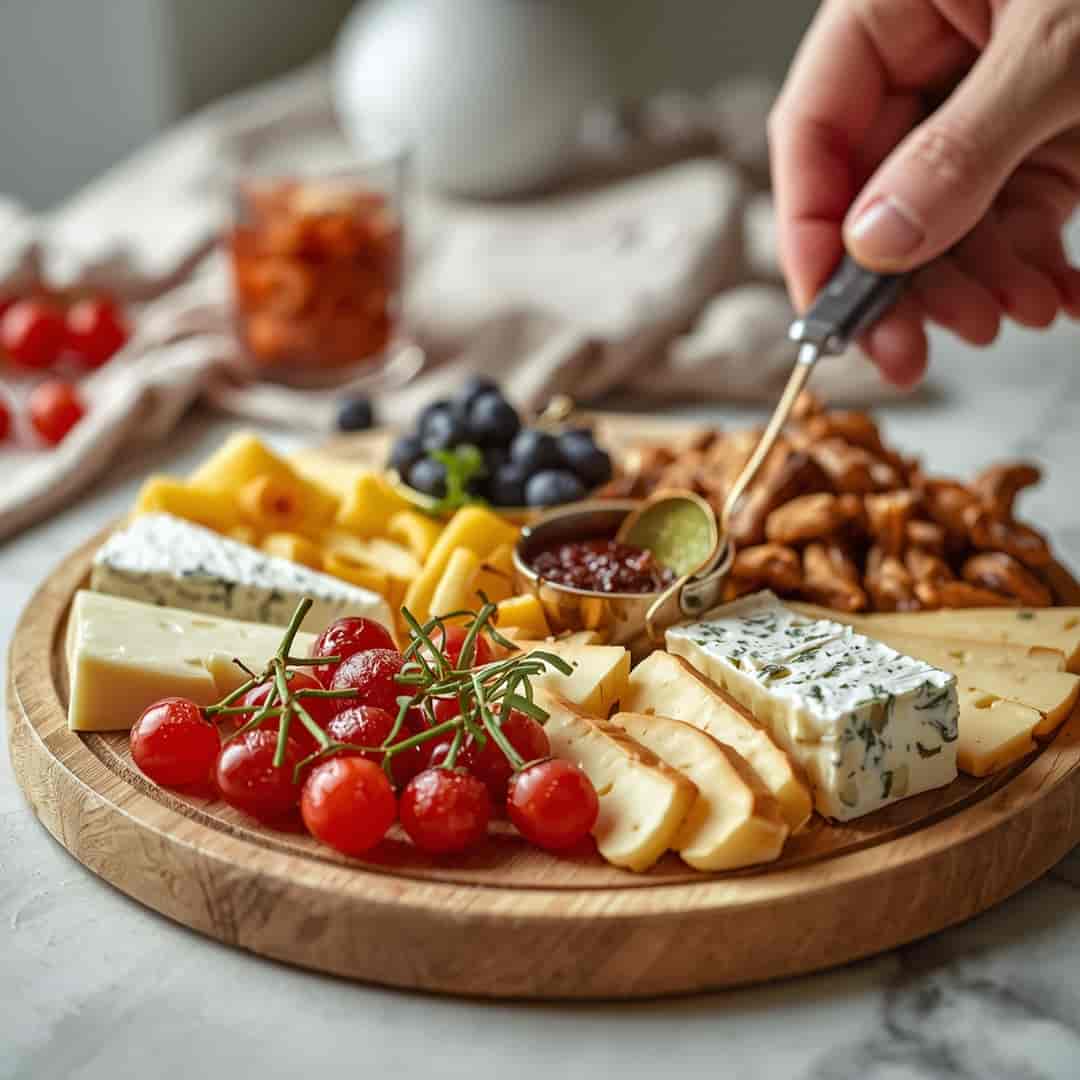 Stunning Christmas Cheese Board