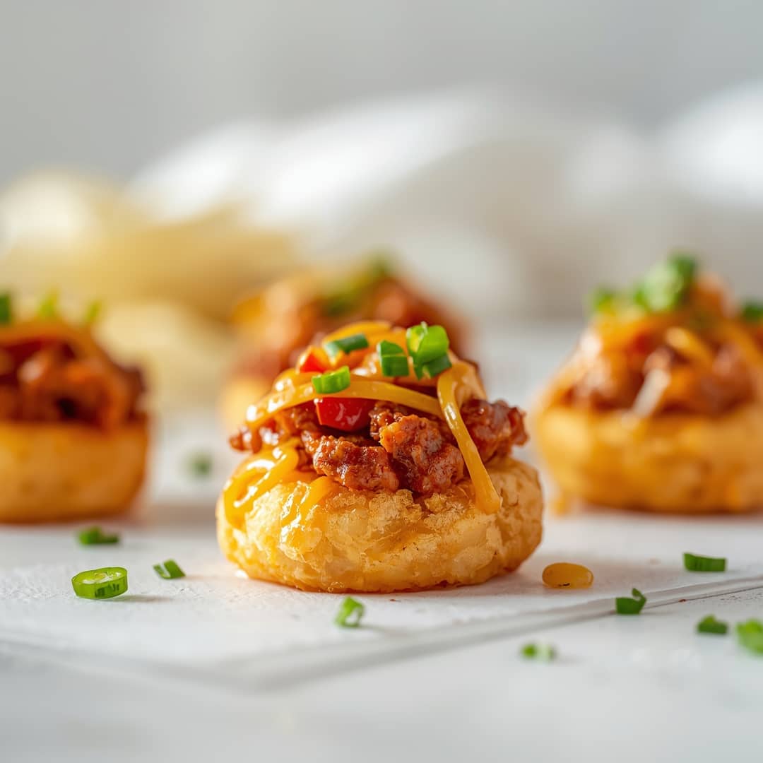 Tasty Loaded Tater Tot Appetizers