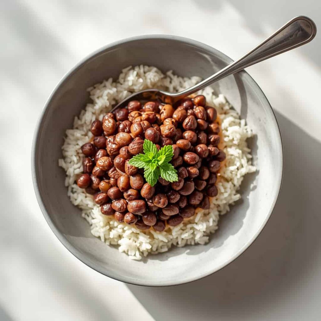 black eyed peas and rice