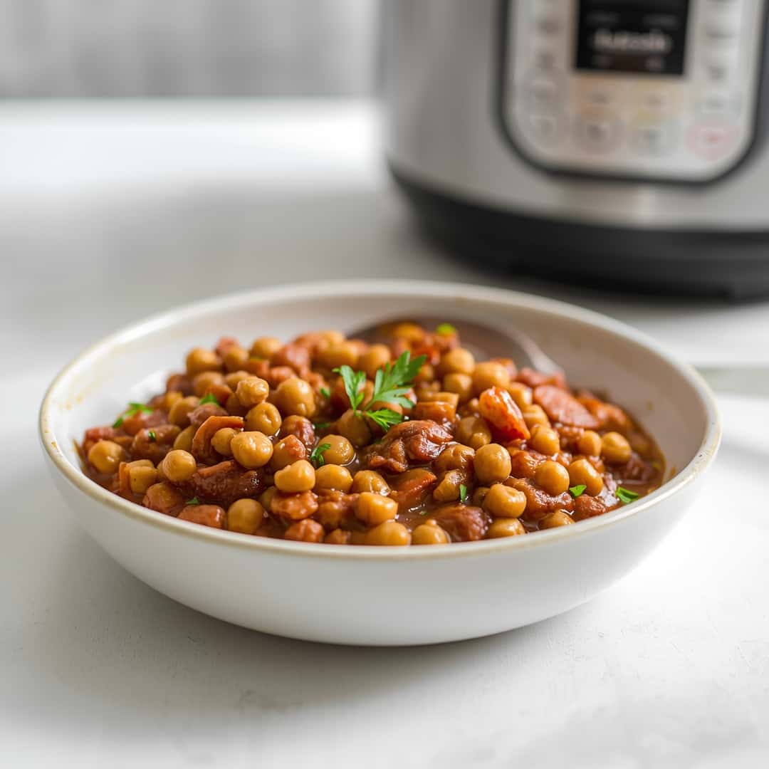 instant pot black eyed pea curry