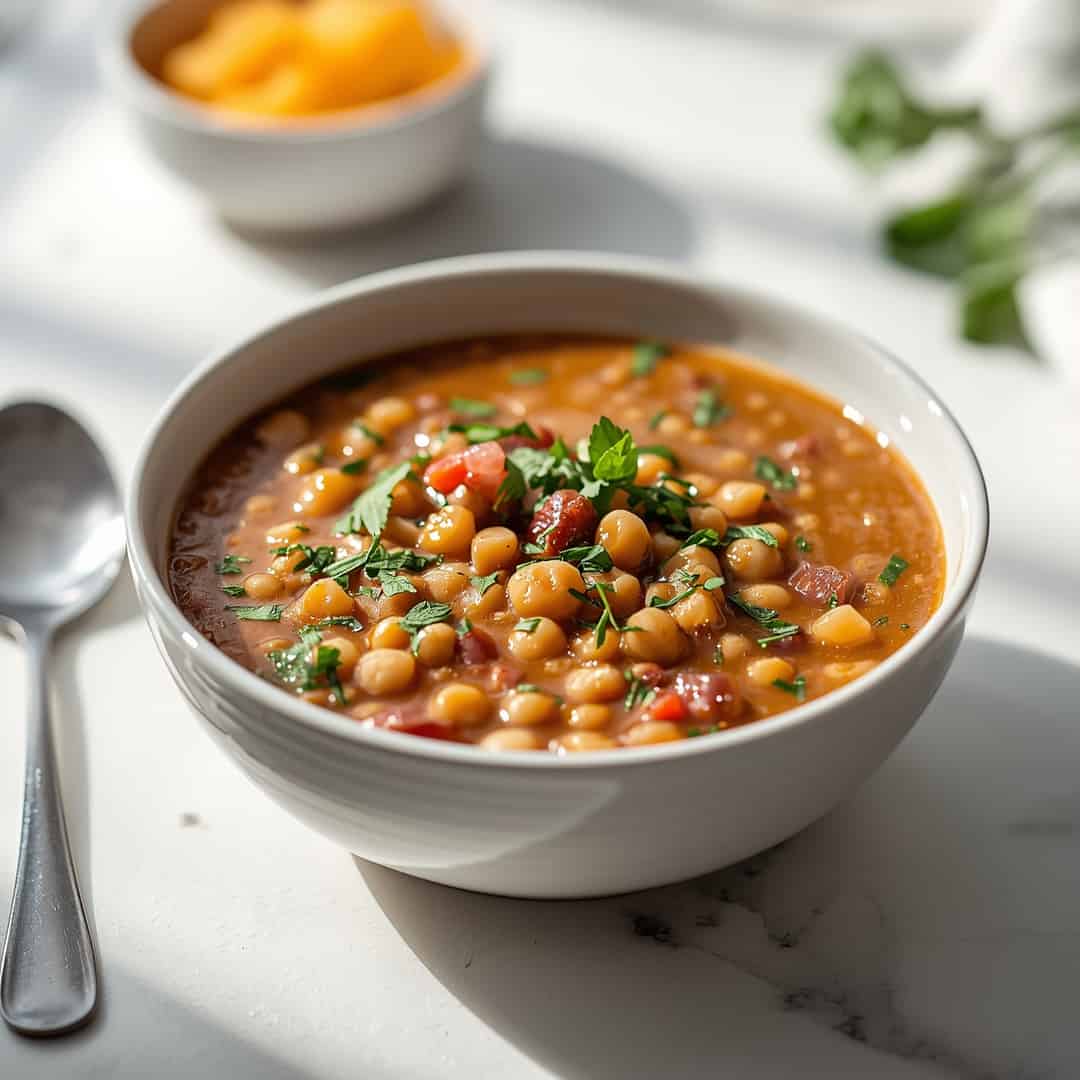 vegan black eyed pea soup