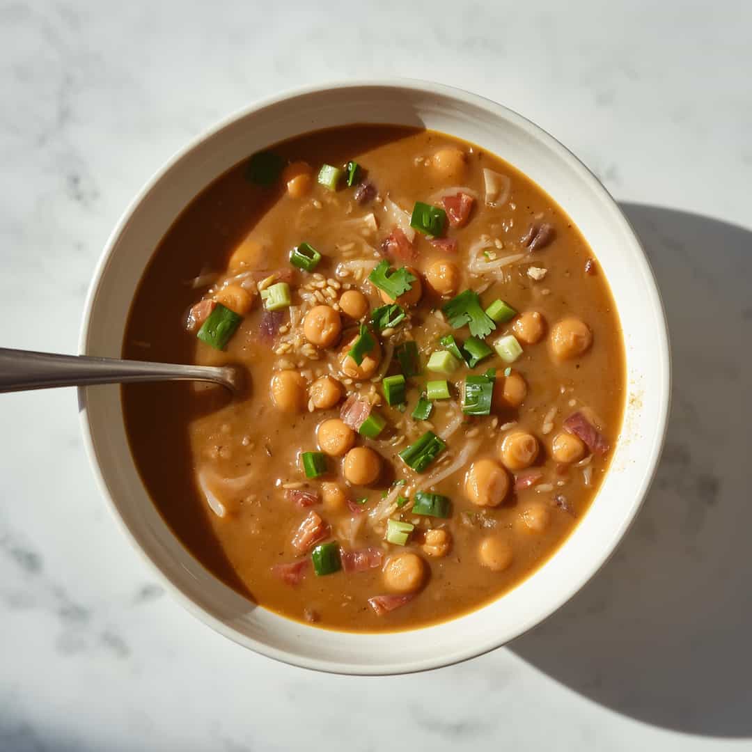 vegan black eyed pea soup