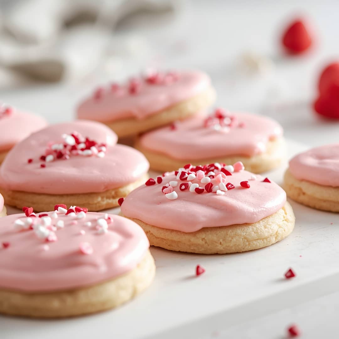 Best Valentine's Day Frosted Sugar Cookies