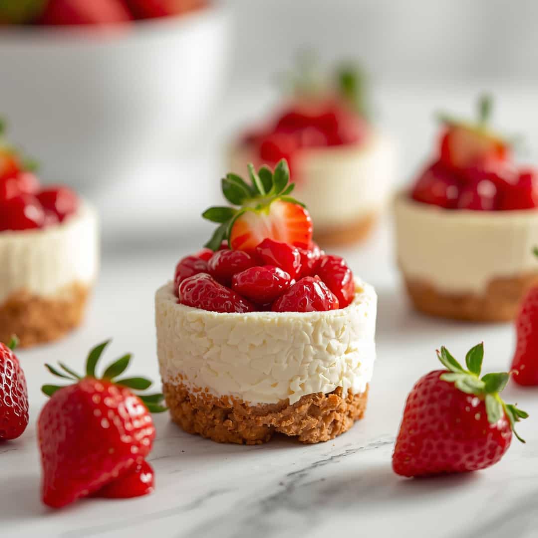 Cheesecake Deviled Strawberries