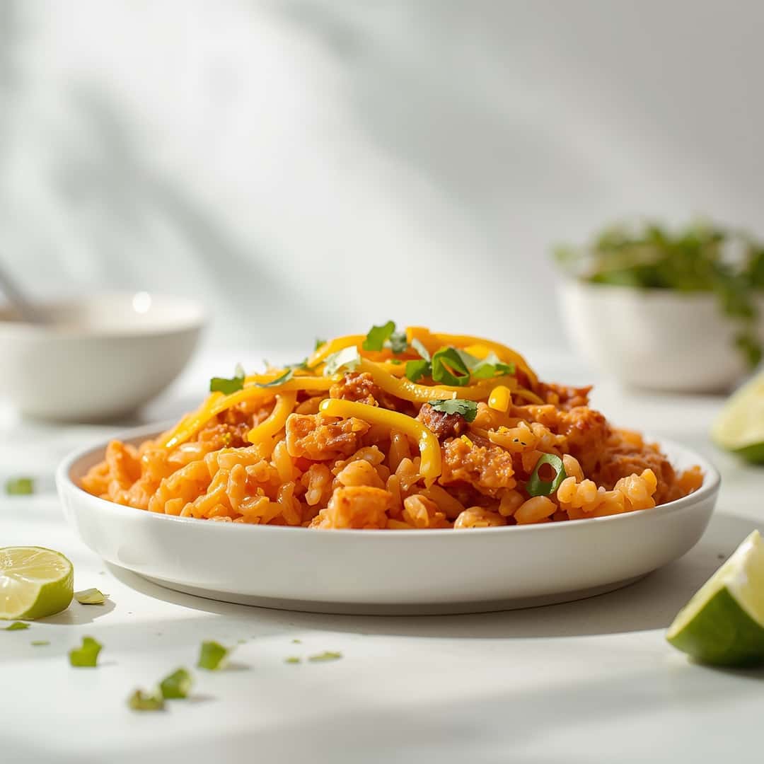 Cheesy Taco Rice