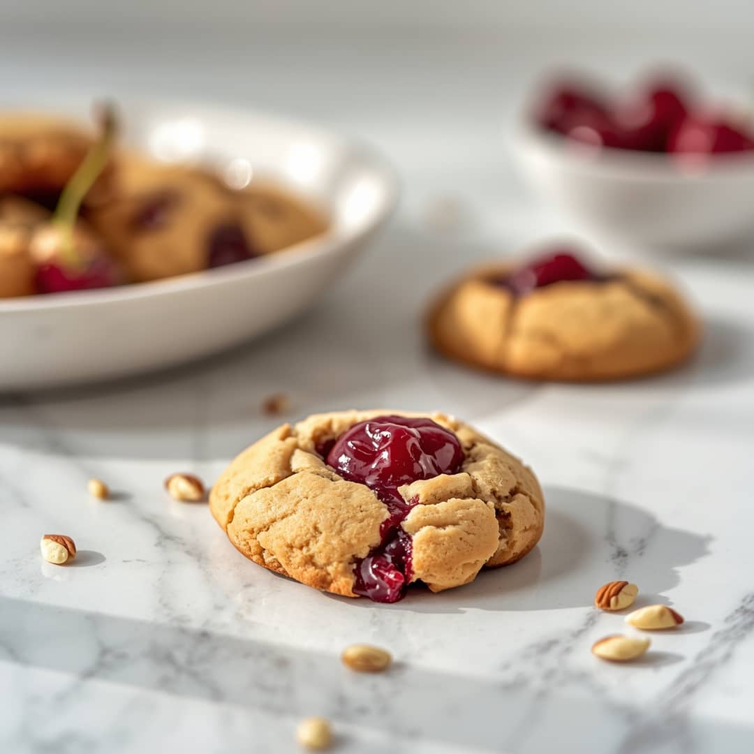 Cherry Almond Cookies