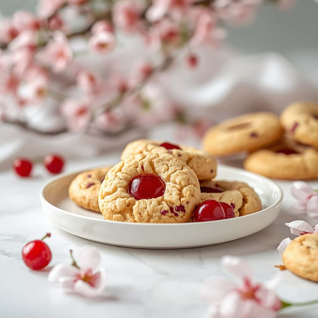 Cherry Blossom Cookies