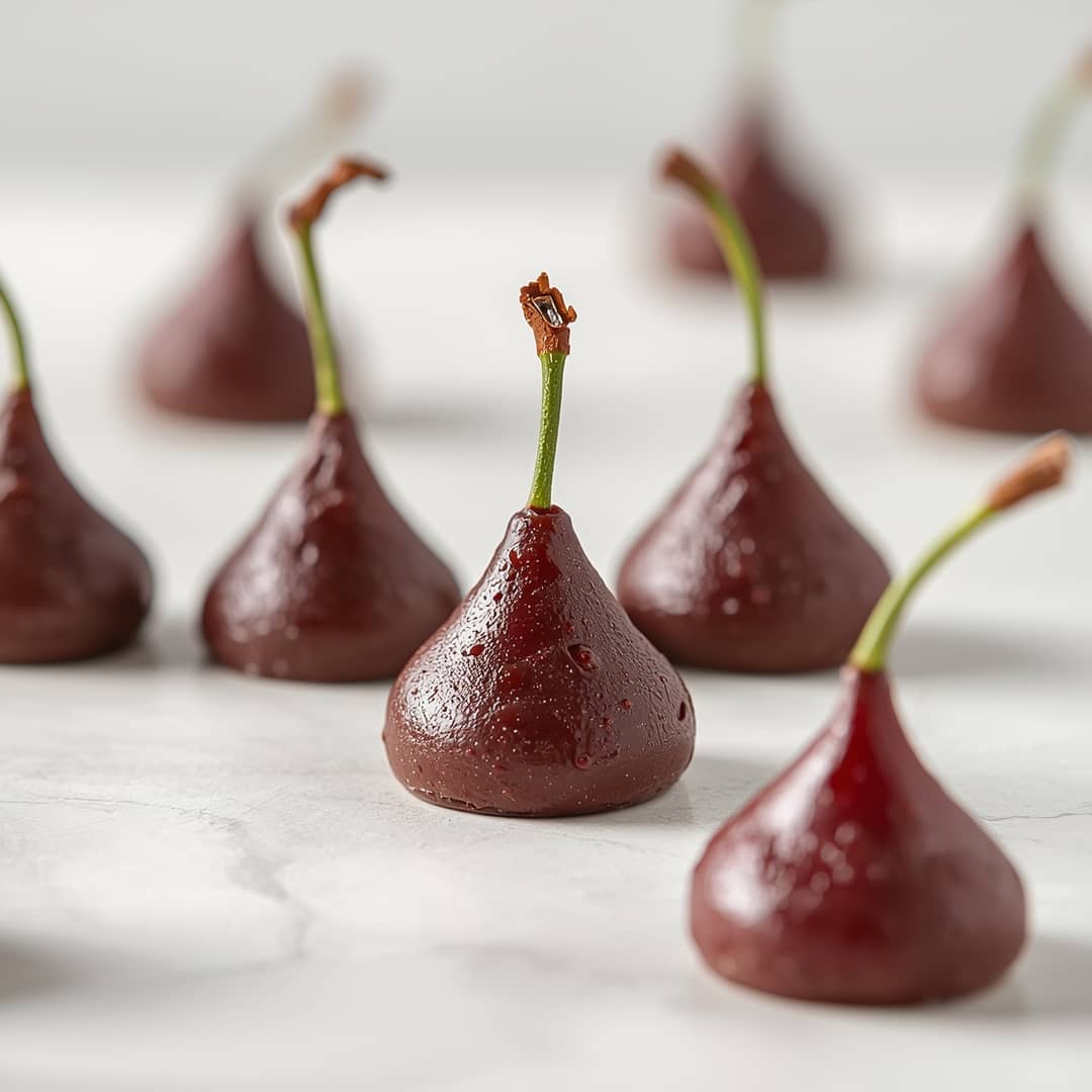 Cherry Chocolate Kisses