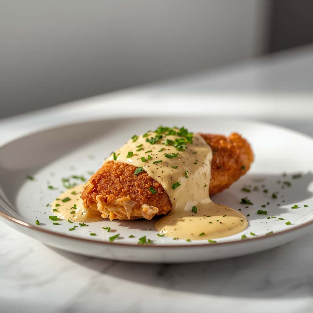 Crispy Creamy Chicken Cordon Bleu