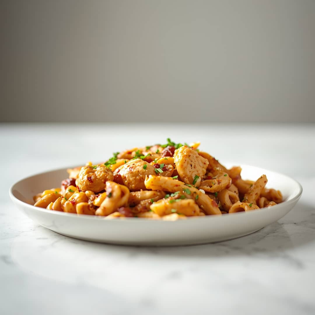 Crock Pot Cajun Chicken Pasta