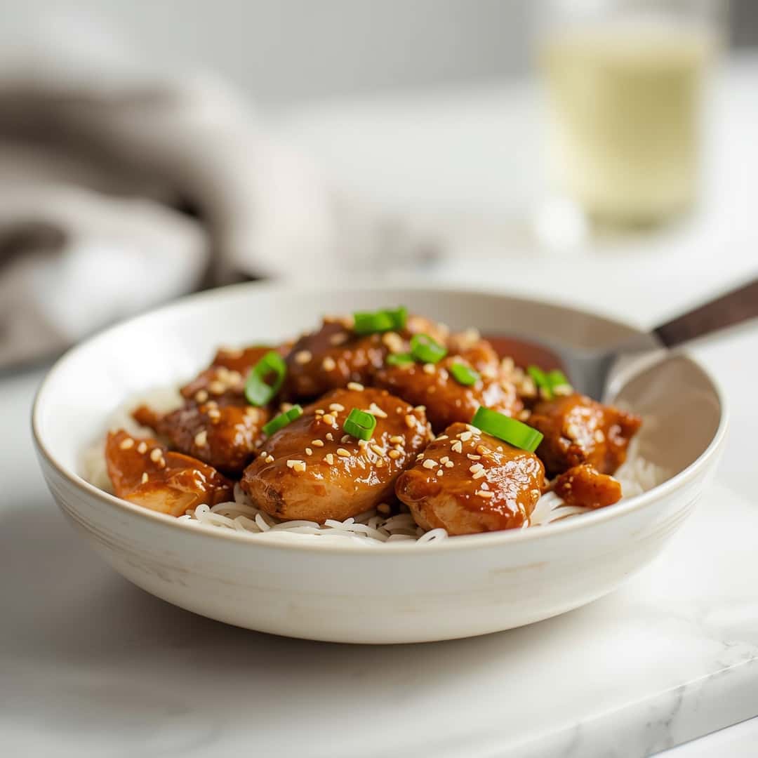 Easy Healthy Sesame Chicken