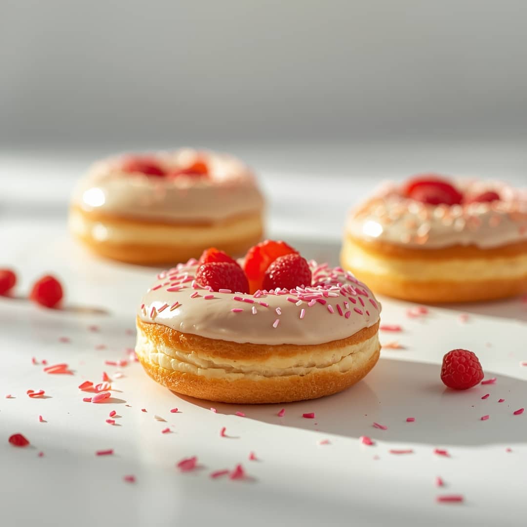 Easy Heart Doughnuts