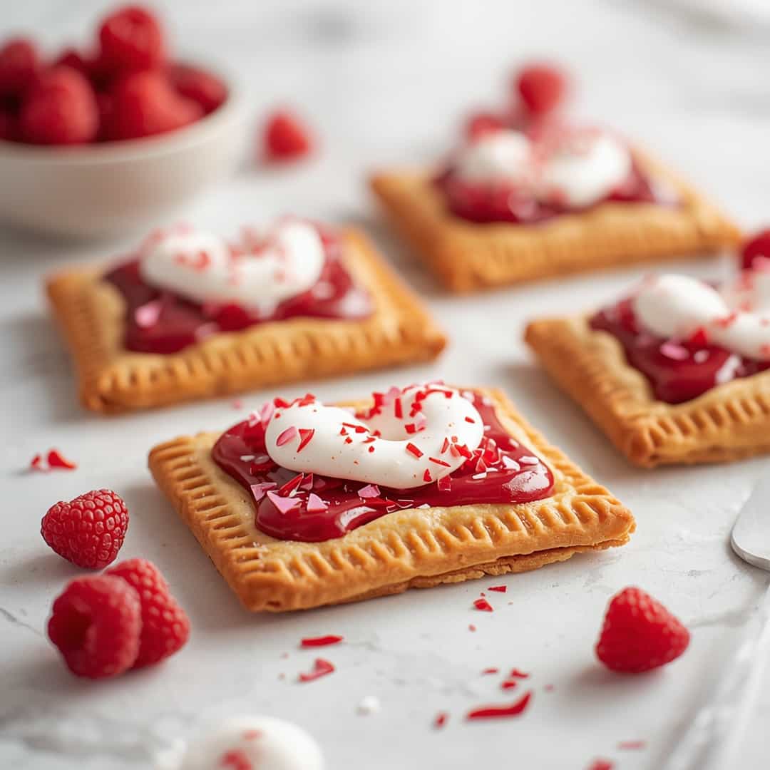 Homemade Valentine's Day Pop Tarts