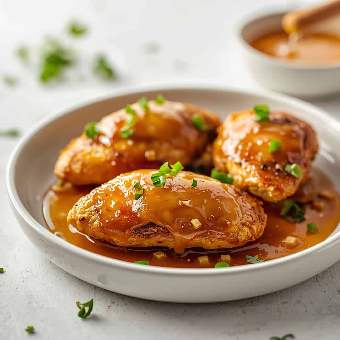 Hot Honey Baked Chicken Breasts