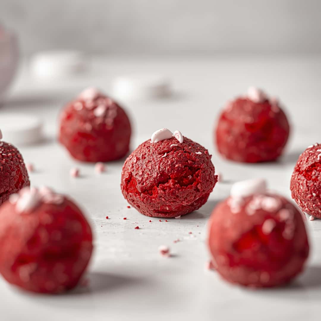 Red Velvet Cake Balls