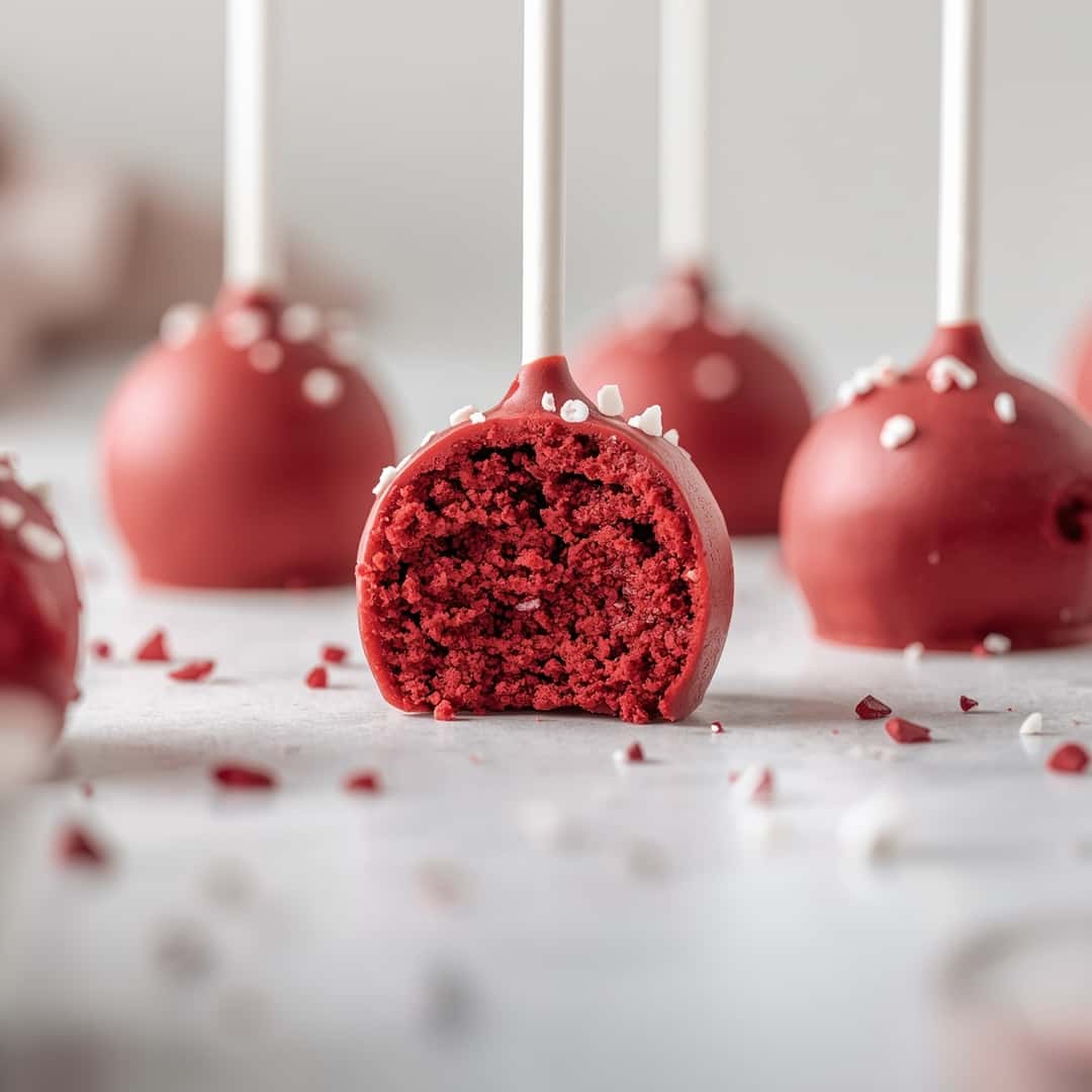 Red Velvet Cake Pops