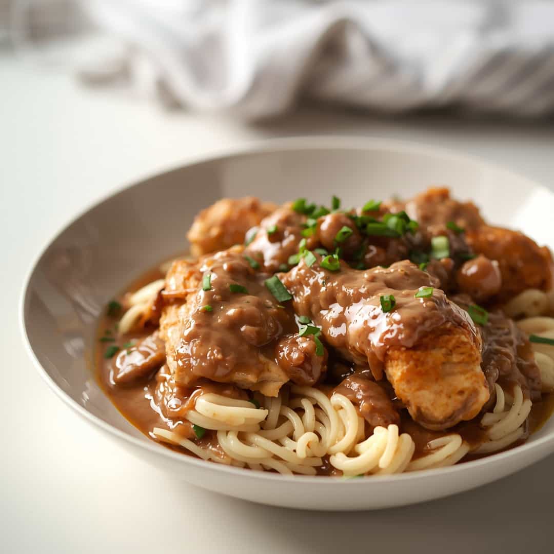 Slow Cooker Chicken and Gravy