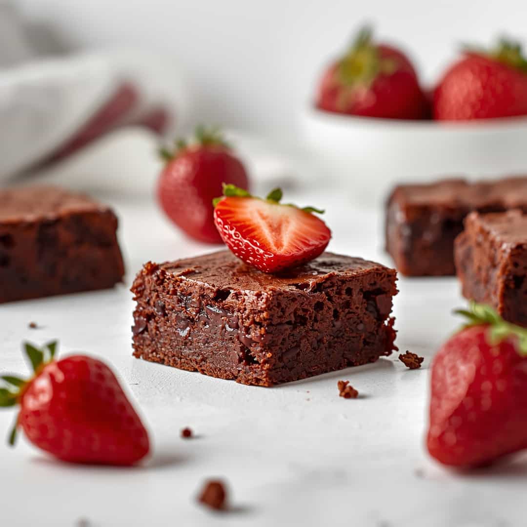 Strawberry Brownies Recipe