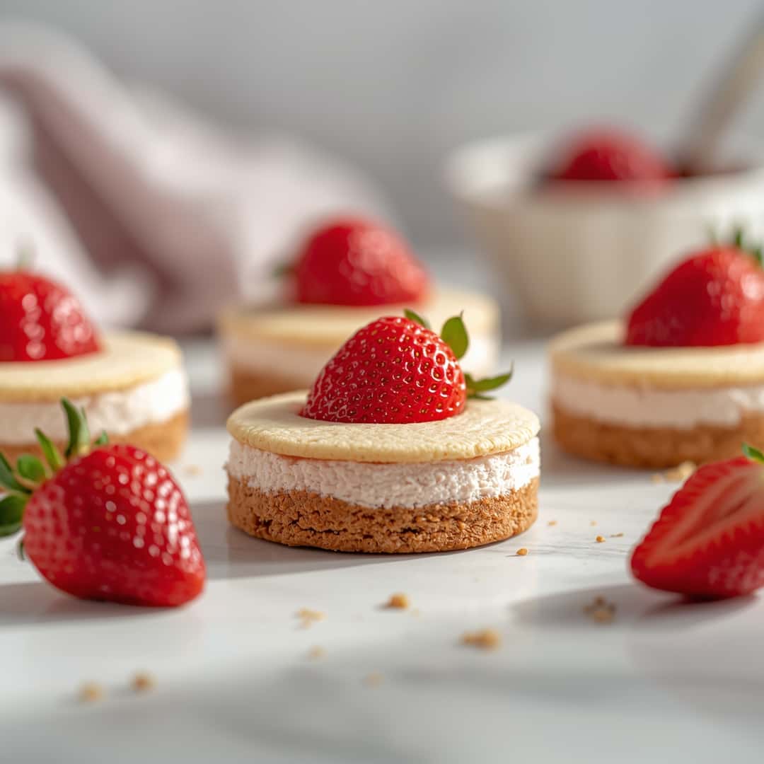 Strawberry Cheesecake Cookies