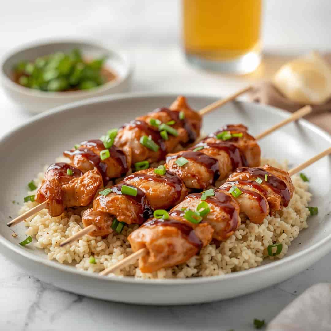Teriyaki Chicken Skewers