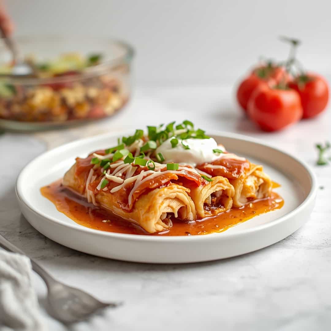 Ultimate Quick Easy Chicken Enchiladas