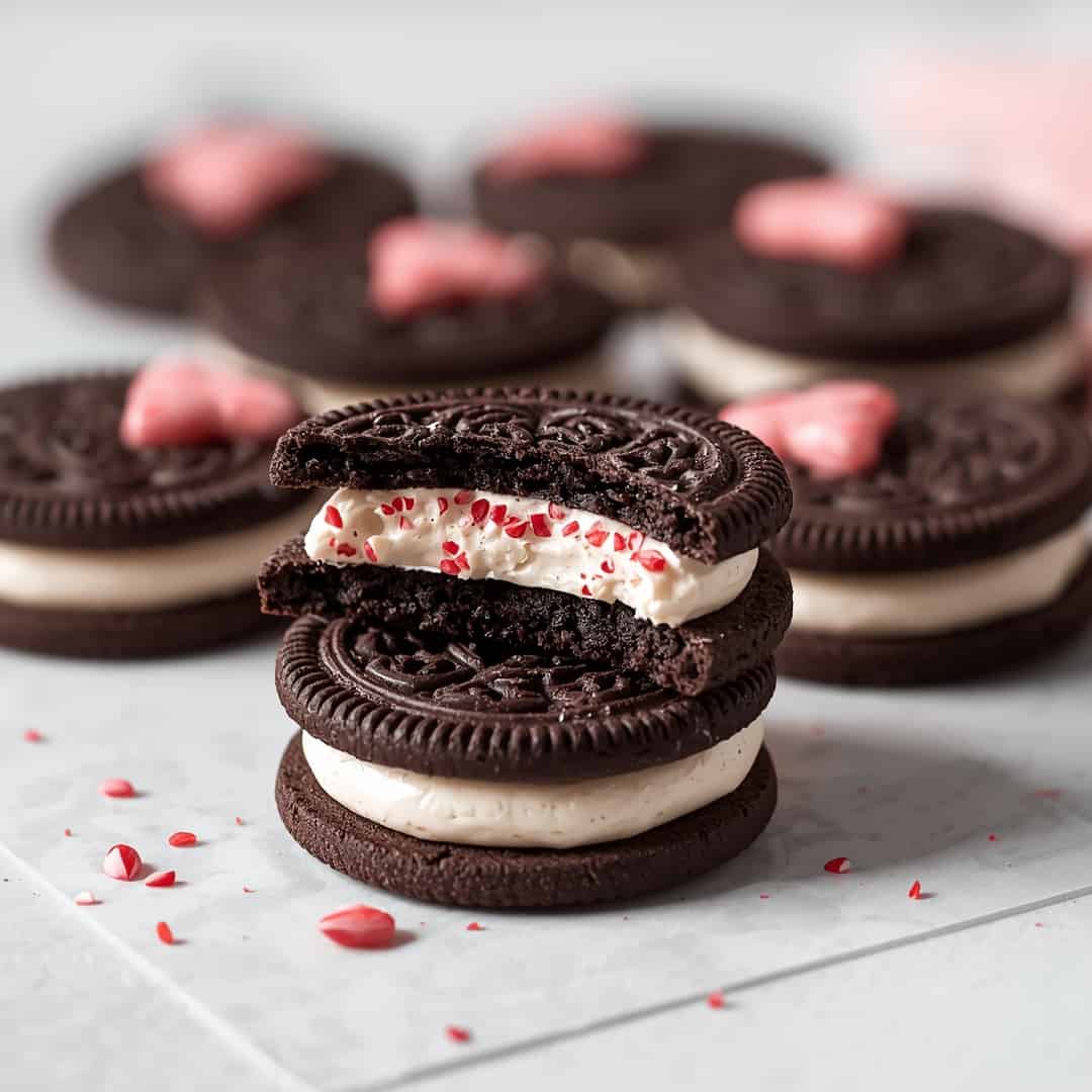 Valentine Cream Cheese Oreo Cookies