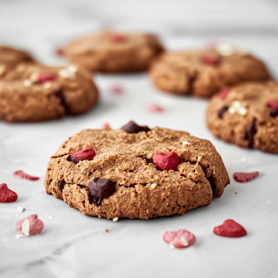 Valentine's Day Chocolate Chip Cookies