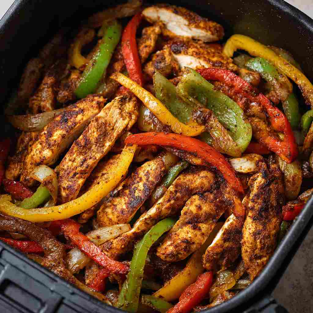 Air Fryer Chicken Fajitas