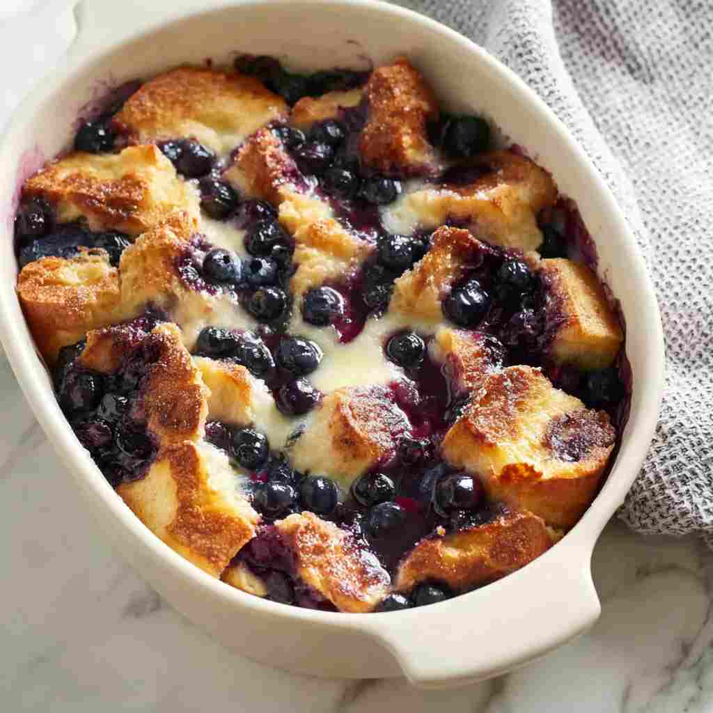 Blueberry French Toast Casserole
