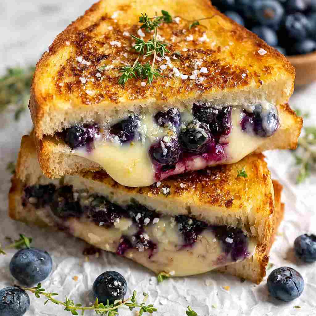 Blueberry Grilled Cheese