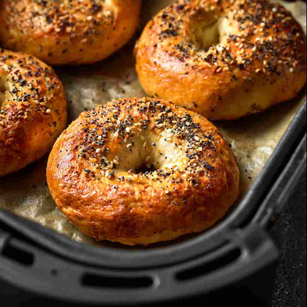 Cottage Cheese Protein Bagels