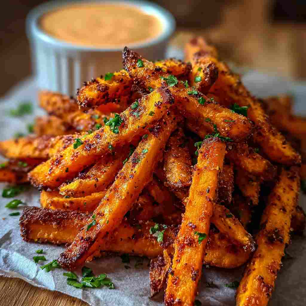 Crispy Baked Sweet Potato Fries