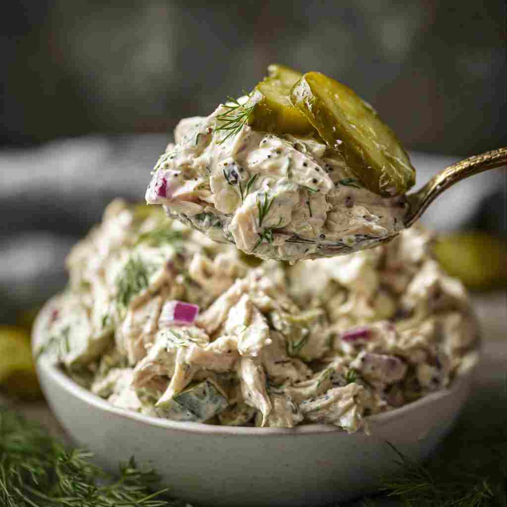 Dill Pickle Chicken Salad
