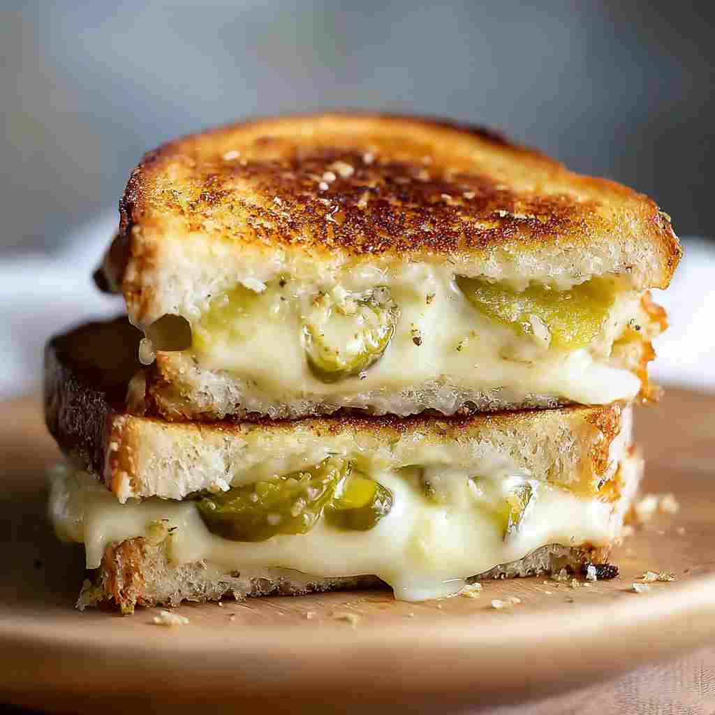 Dill Pickle Grilled Cheese