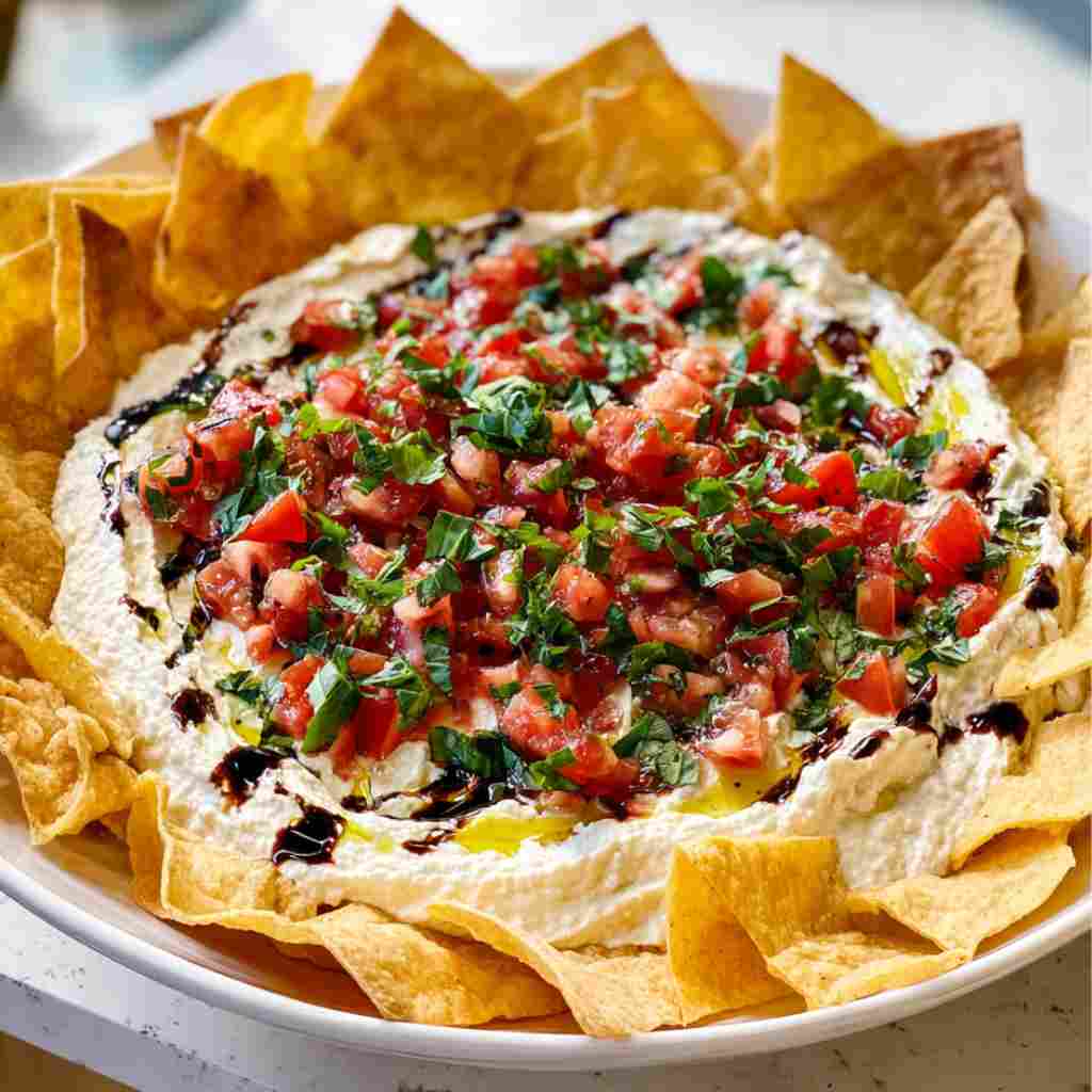 Easy Bruschetta Dip