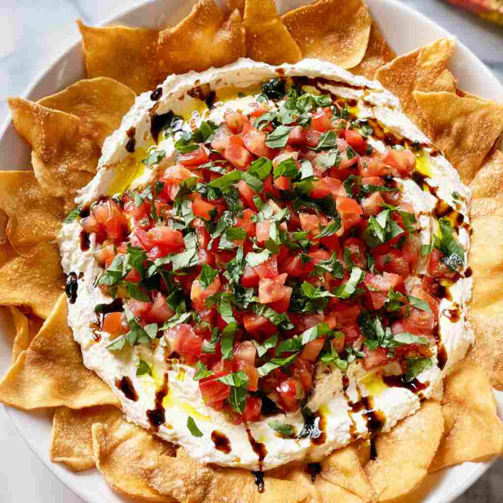 Easy Bruschetta Dip