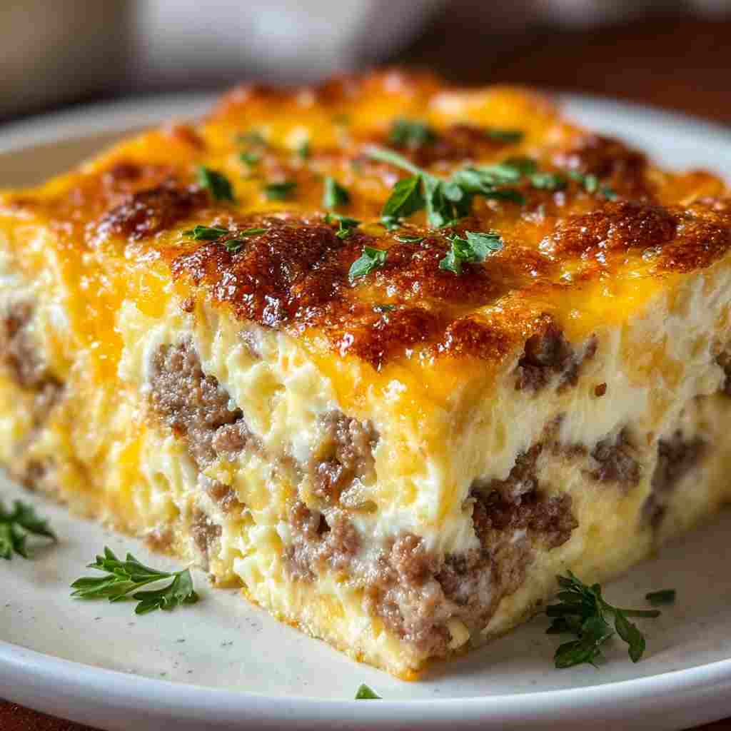 Easy Sausage and Egg Casserole