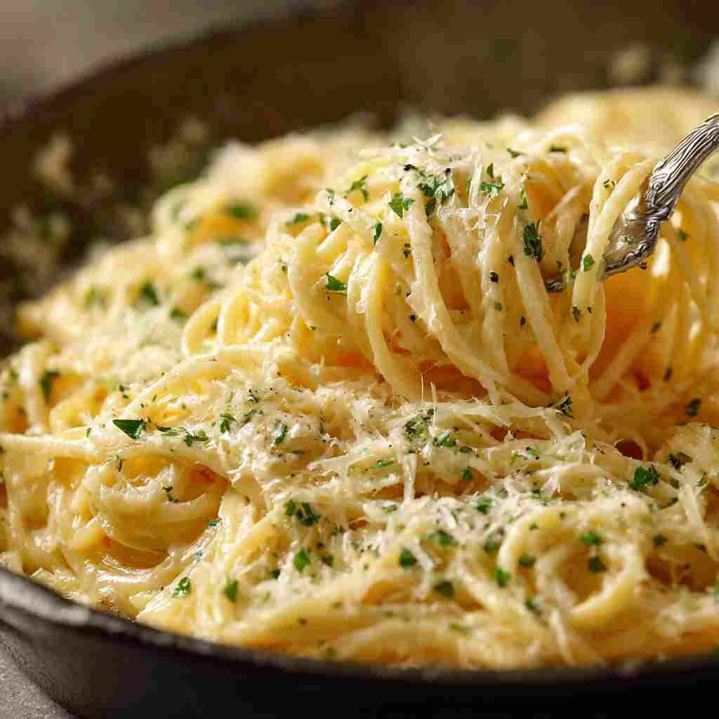 Garlic Parmesan Pasta 